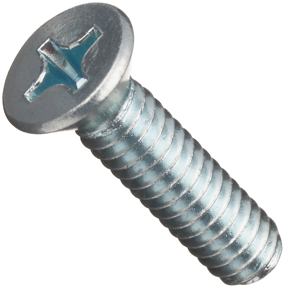 Picture of Brighton Best 586315 #8-32X1/2",(Ft) Flat Head Phil Machine Screw Flat Head Philips Zinc Cr+3